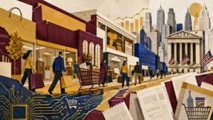 Retail americano, acquisti, casa e Wall Street tra consumi, semiconduttori e trimestrali della nuova settimana