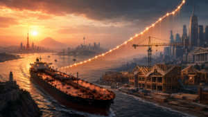 Petroliera nello Stretto di Hormuz, cantieri americani e curva dei rendimenti in forte rialzo