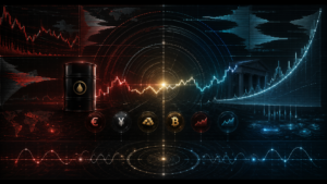 Mappa GVCL con petrolio, Treasury, Forex, oro, Bitcoin e indici prima dei dati americani